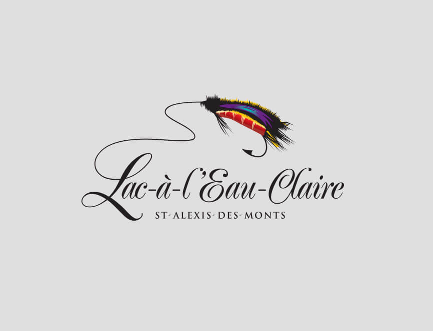 Lac a l'Eau Claire - Peche - Kawabunga Branding Design